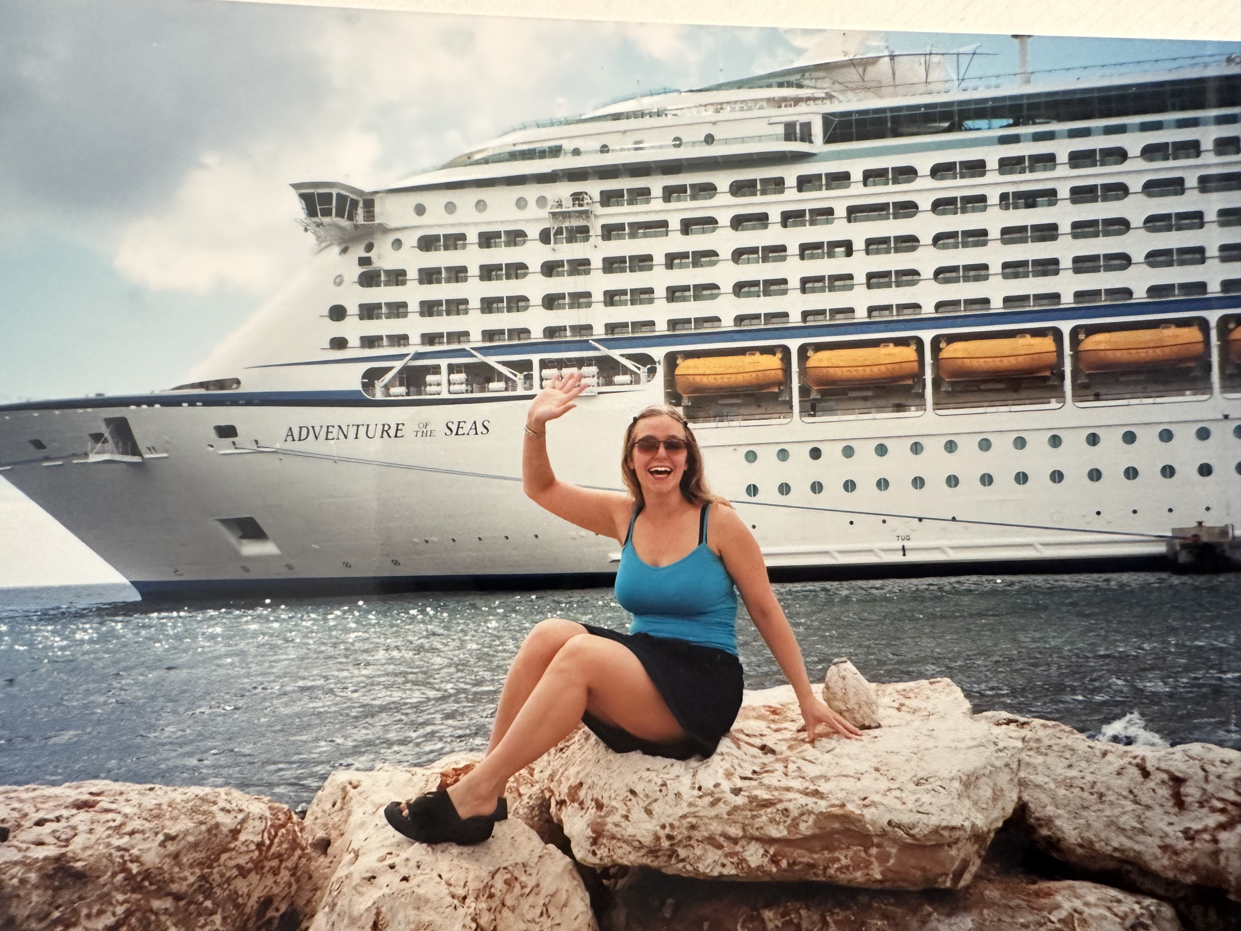 Docked in San Juan, Puerto Rico